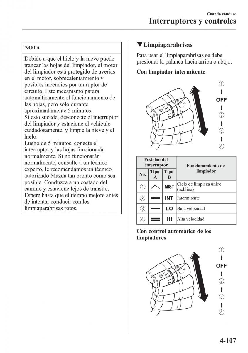 Mazda CX 5 manual del propietario / page 256