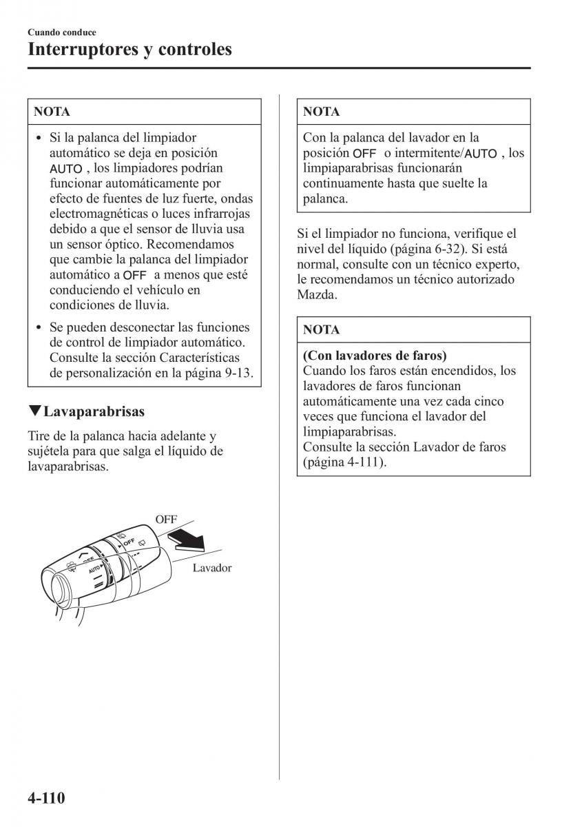 Mazda CX 5 manual del propietario / page 259