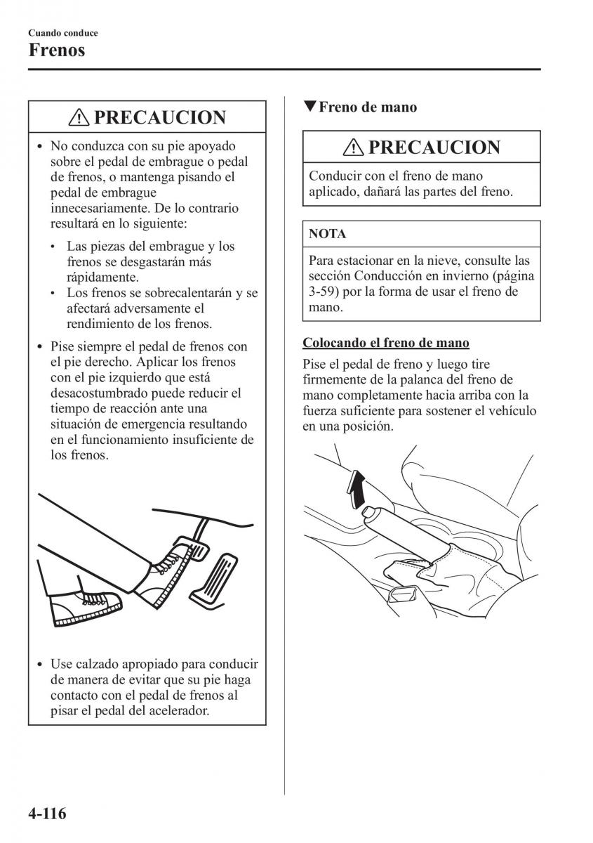 Mazda CX 5 manual del propietario / page 265