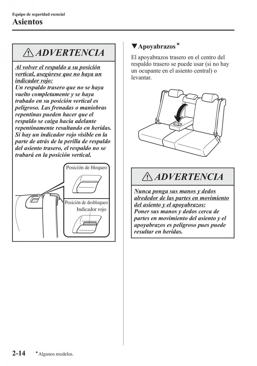 Mazda CX 5 manual del propietario / page 29