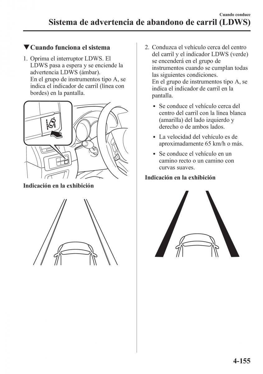 Mazda CX 5 manual del propietario / page 304