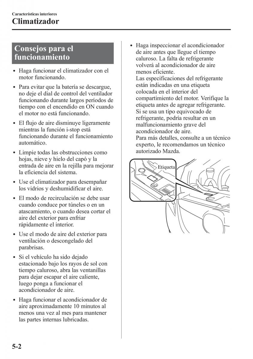 Mazda CX 5 manual del propietario / page 337