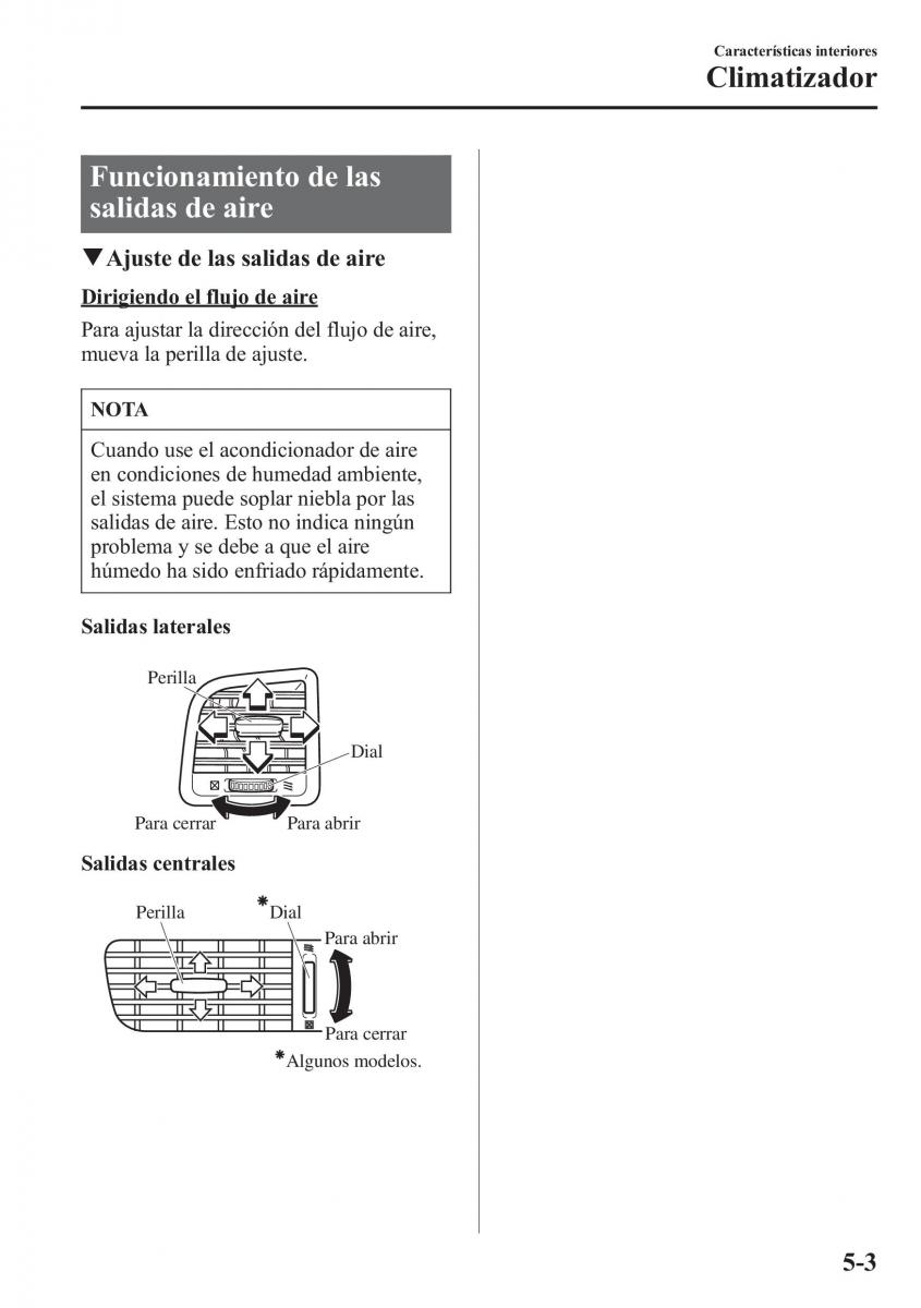 Mazda CX 5 manual del propietario / page 338