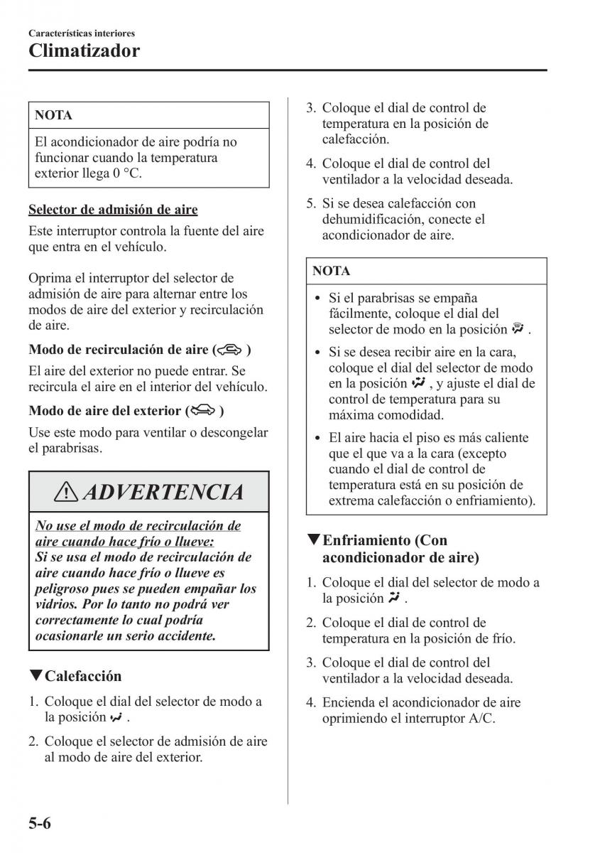 Mazda CX 5 manual del propietario / page 341