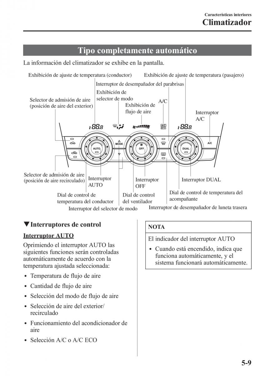 Mazda CX 5 manual del propietario / page 344