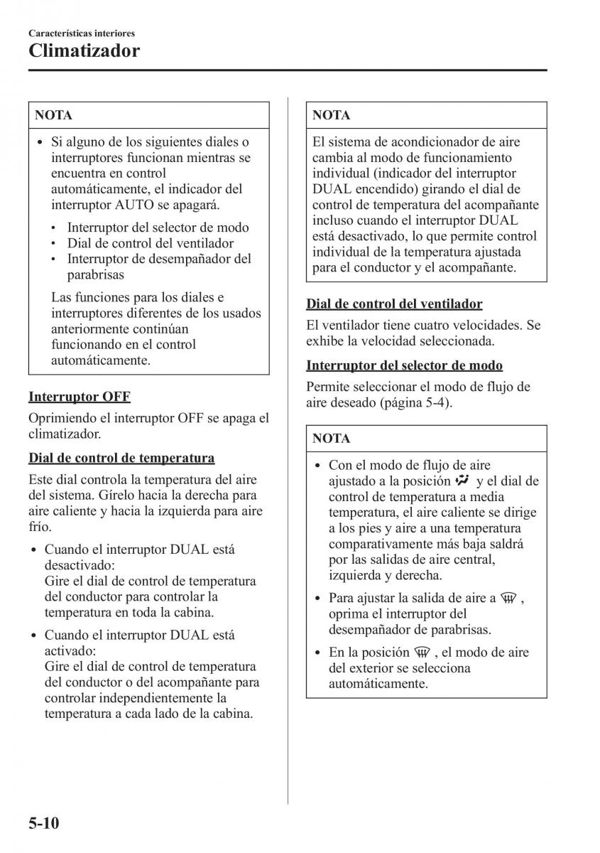 Mazda CX 5 manual del propietario / page 345