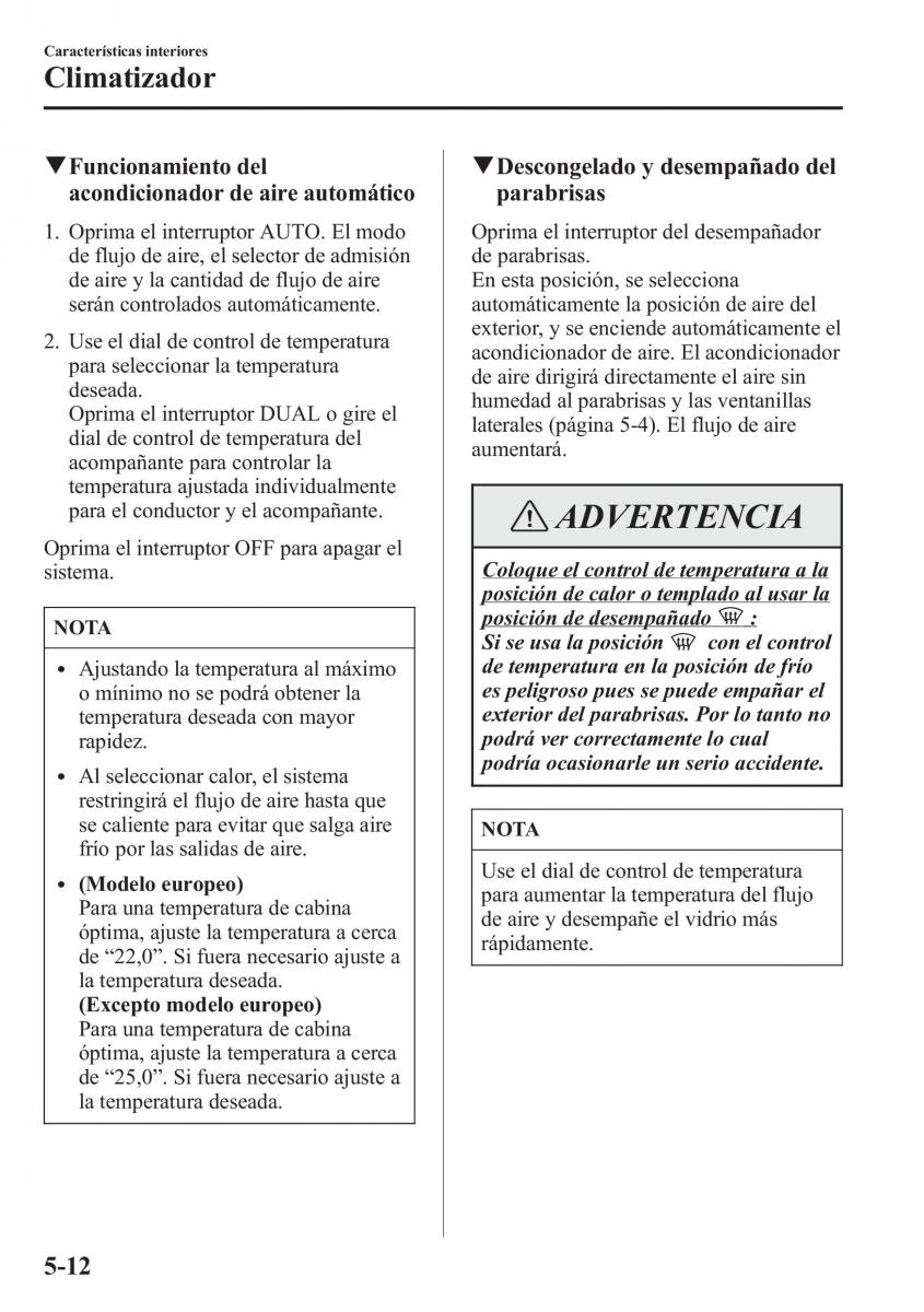 Mazda CX 5 manual del propietario / page 347