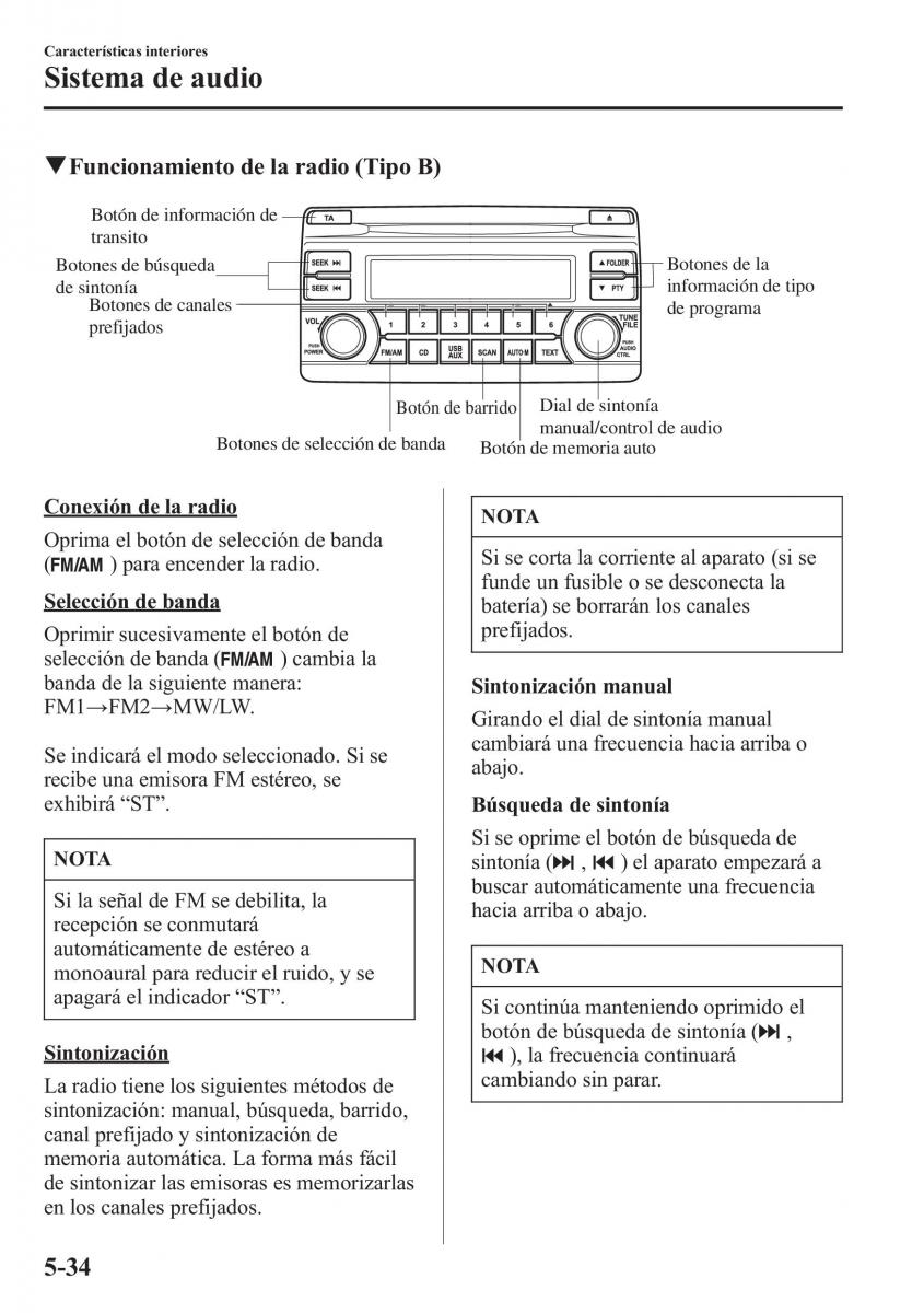 Mazda CX 5 manual del propietario / page 369