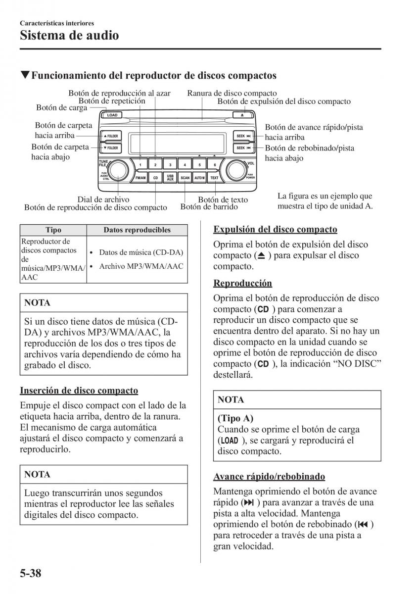 Mazda CX 5 manual del propietario / page 373