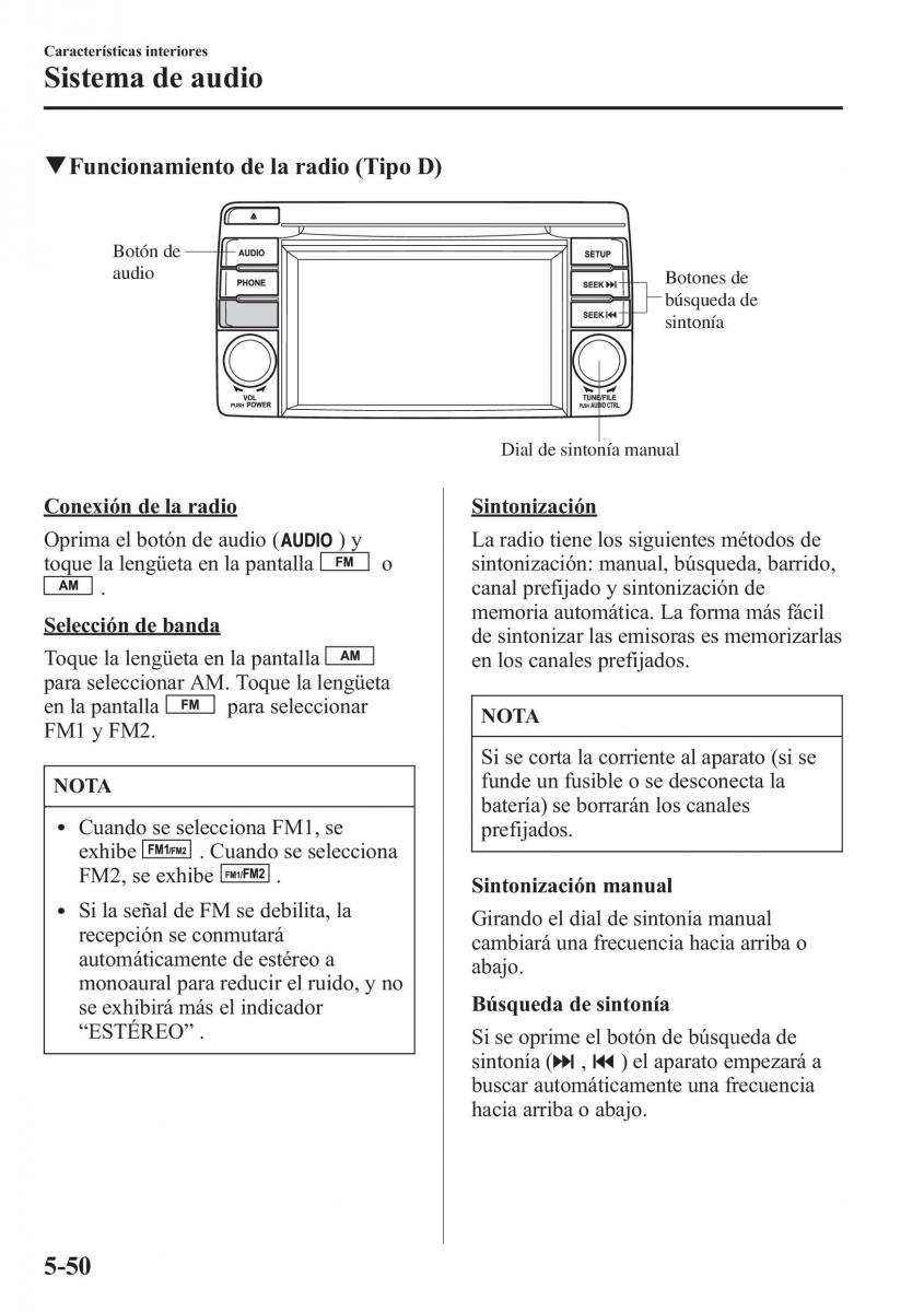 Mazda CX 5 manual del propietario / page 385