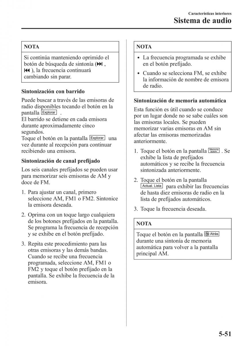 Mazda CX 5 manual del propietario / page 386