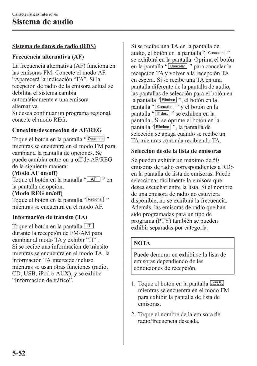 Mazda CX 5 manual del propietario / page 387