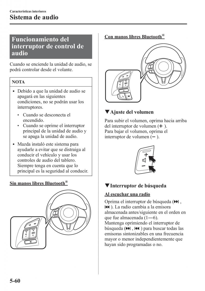 Mazda CX 5 manual del propietario / page 395