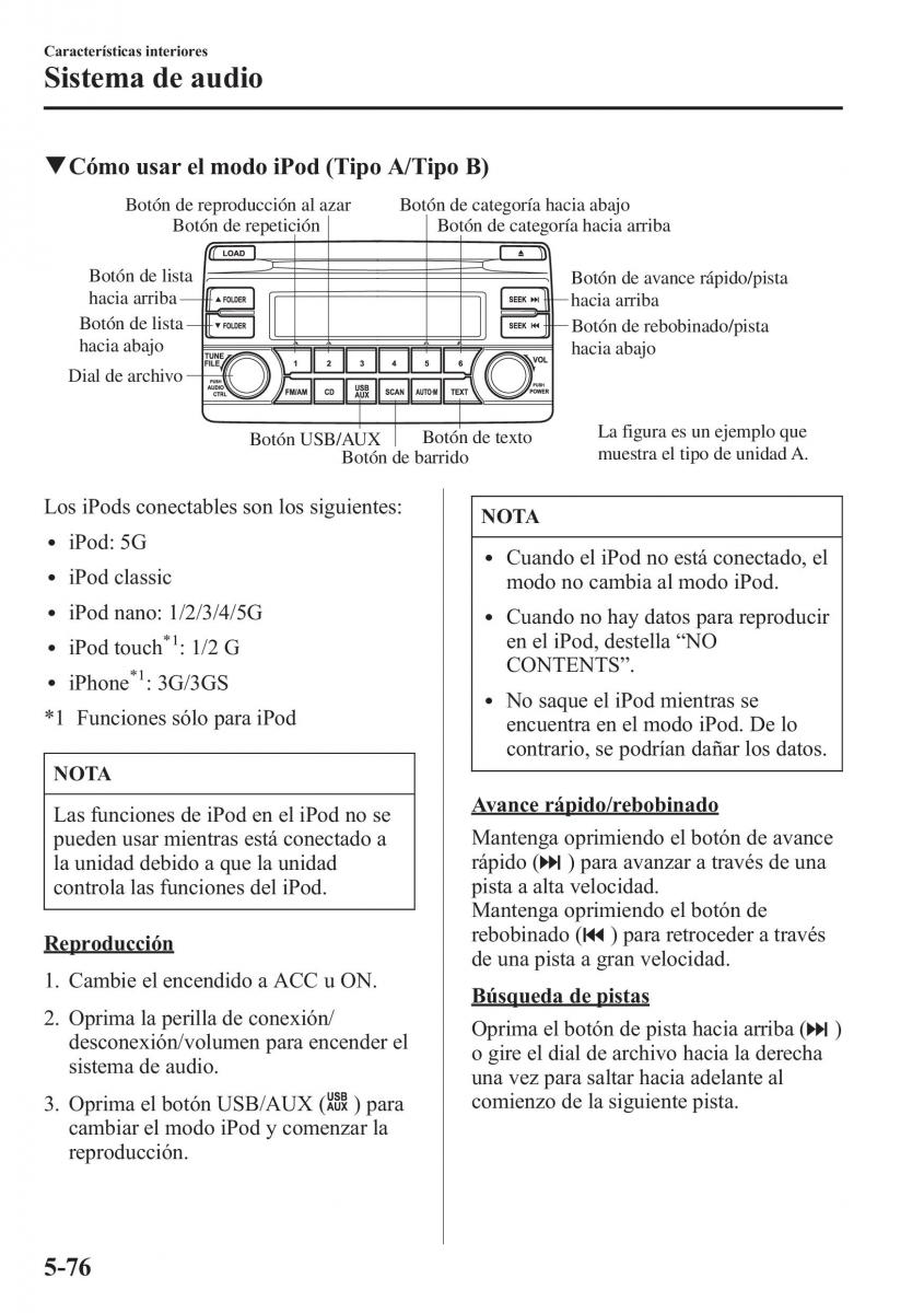 Mazda CX 5 manual del propietario / page 411