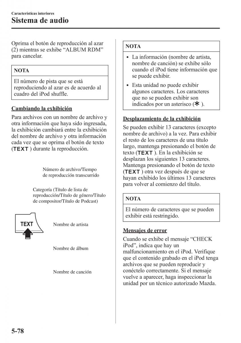 Mazda CX 5 manual del propietario / page 413