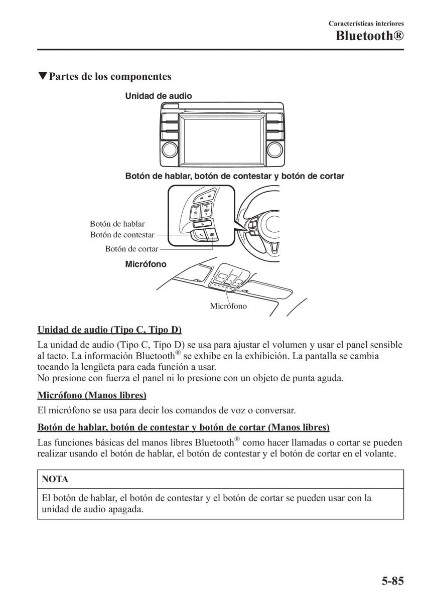 Mazda CX 5 manual del propietario / page 420