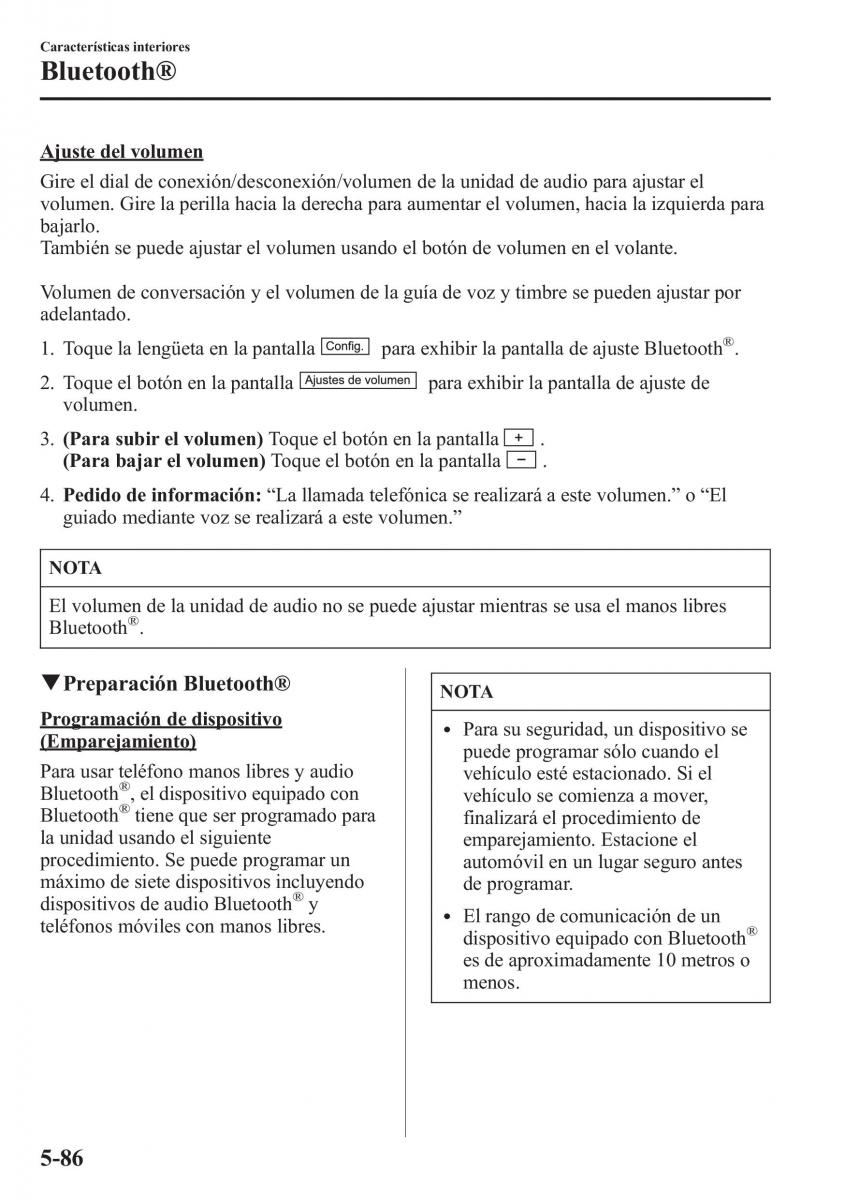 Mazda CX 5 manual del propietario / page 421