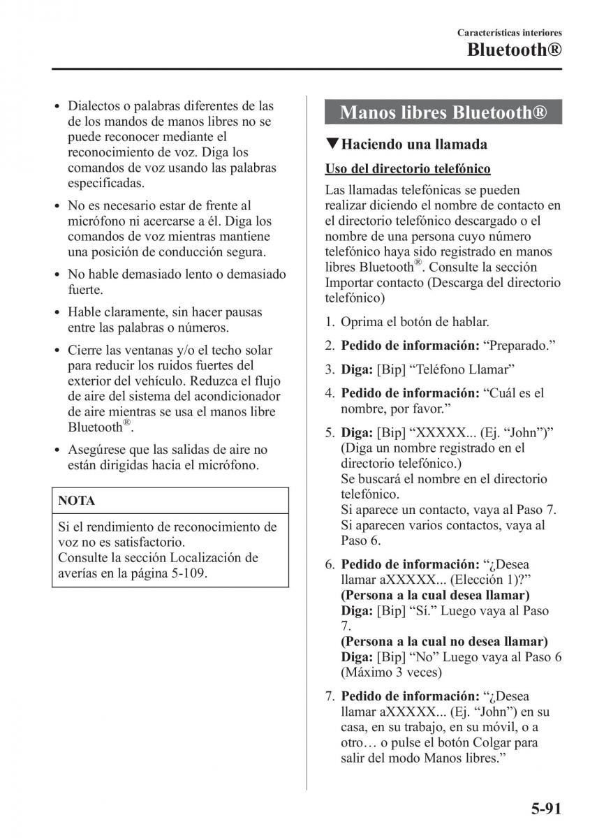 Mazda CX 5 manual del propietario / page 426