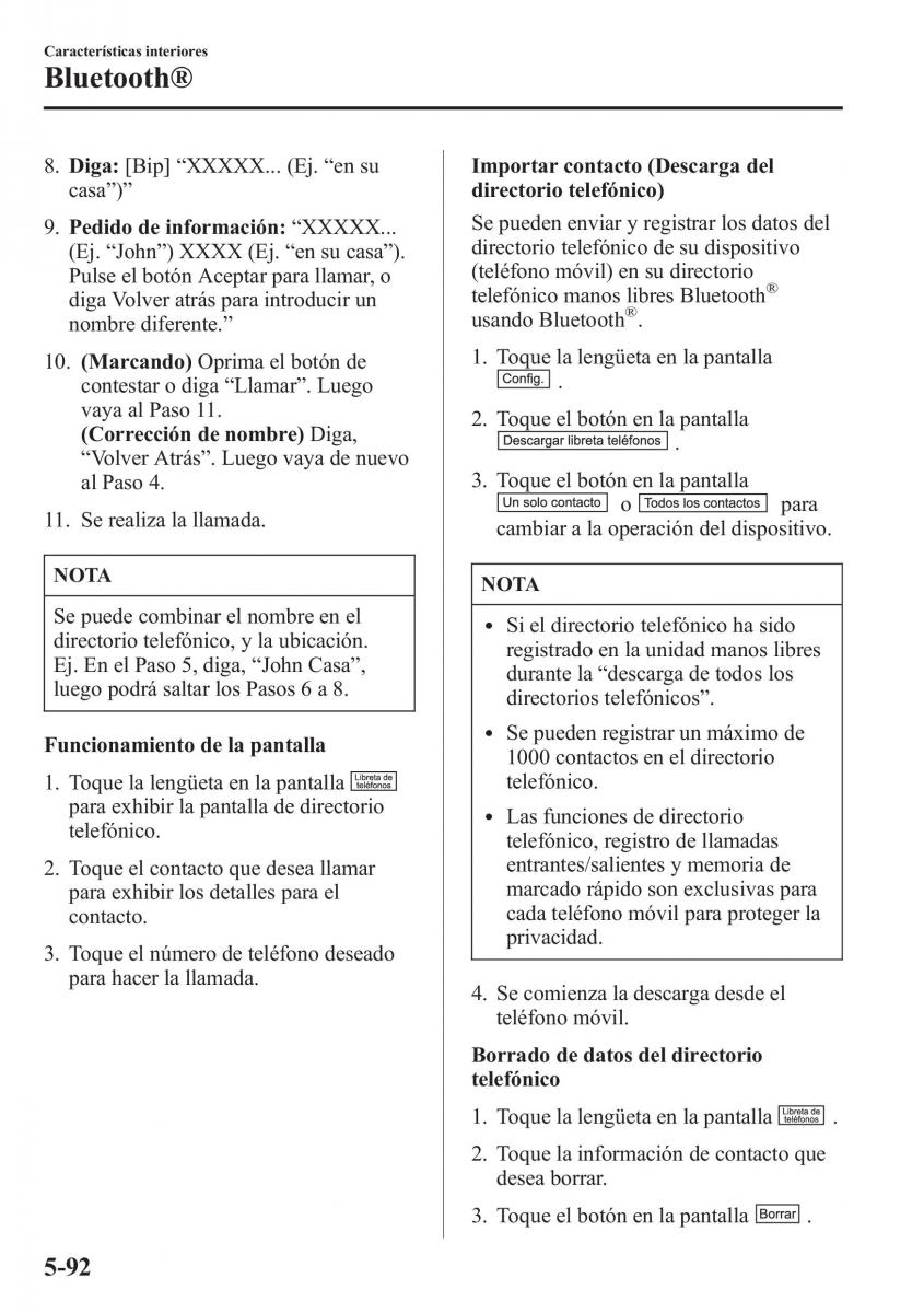 Mazda CX 5 manual del propietario / page 427