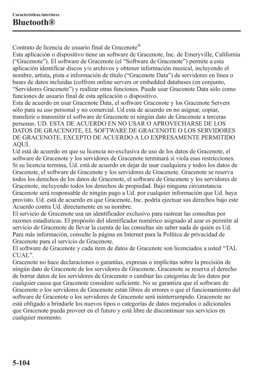 Mazda CX 5 manual del propietario / page 439