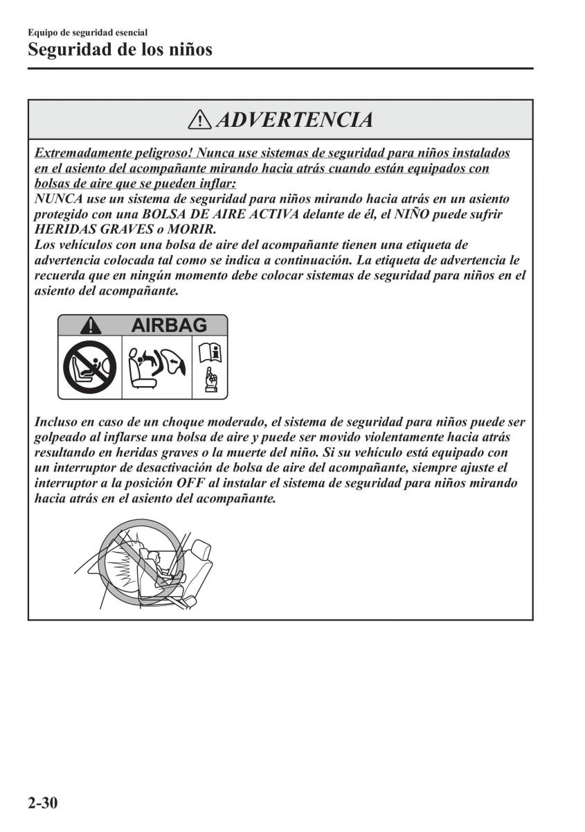 Mazda CX 5 manual del propietario / page 45