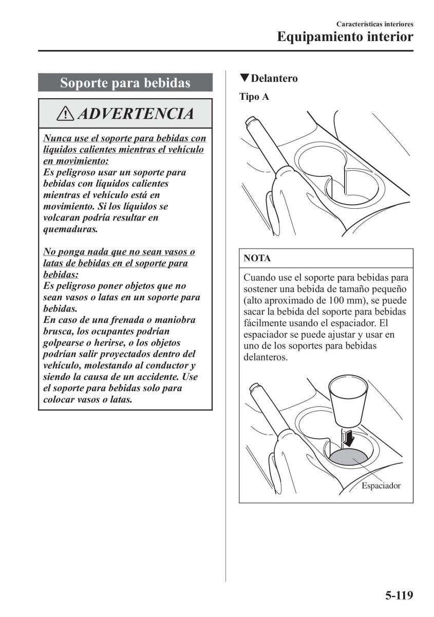 Mazda CX 5 manual del propietario / page 454