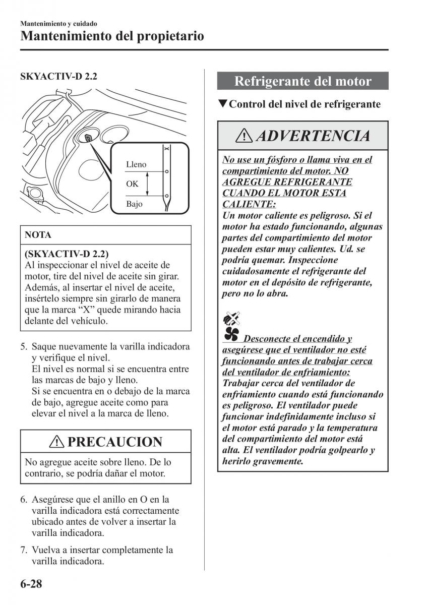 Mazda CX 5 manual del propietario / page 487