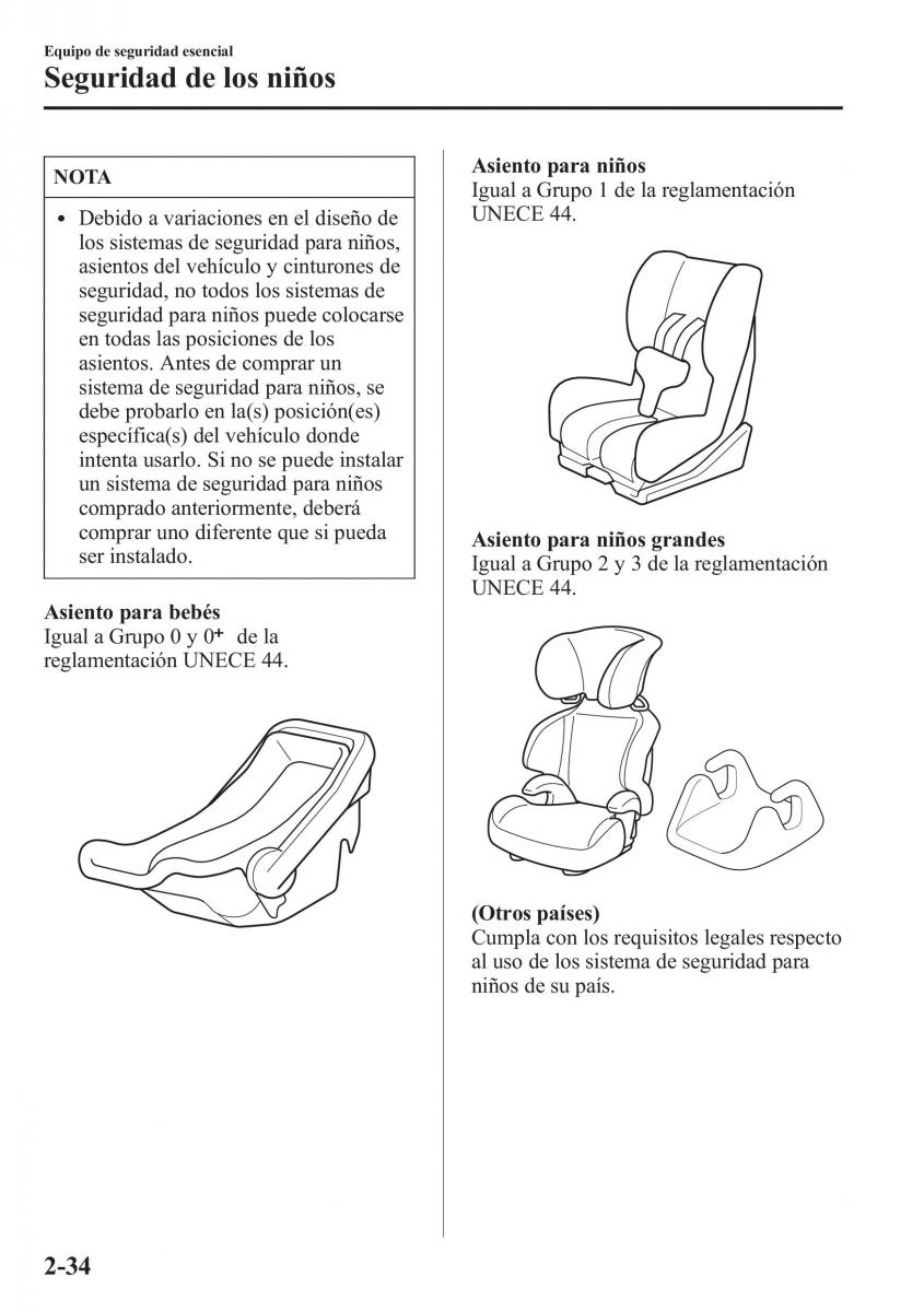 Mazda CX 5 manual del propietario / page 49