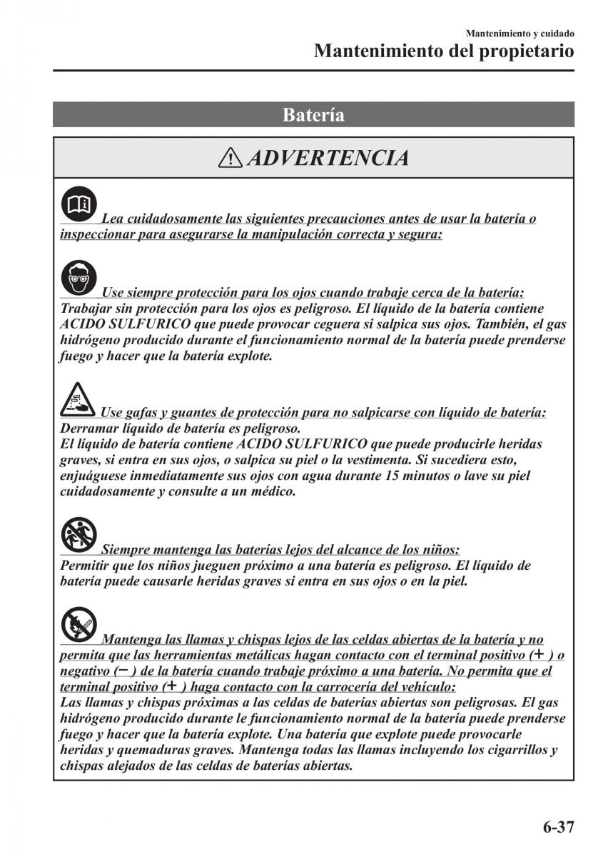 Mazda CX 5 manual del propietario / page 496