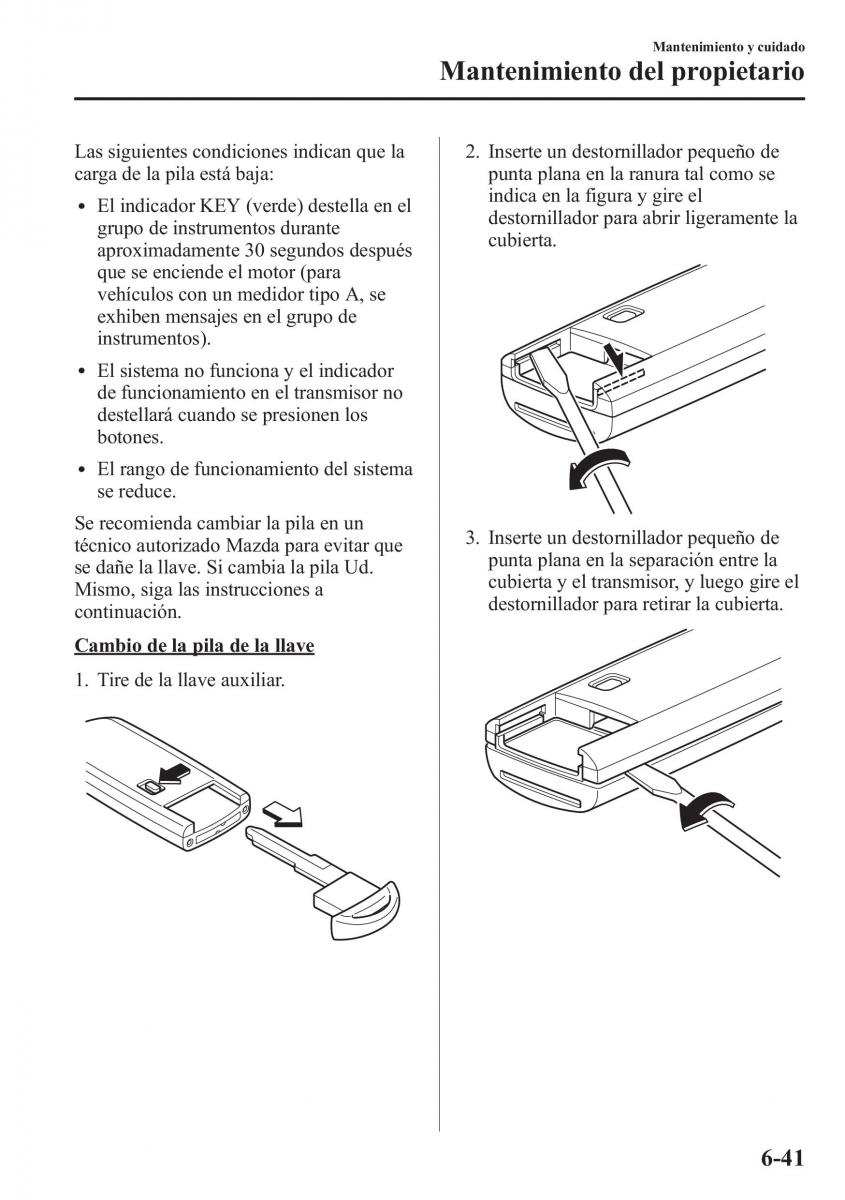 Mazda CX 5 manual del propietario / page 500