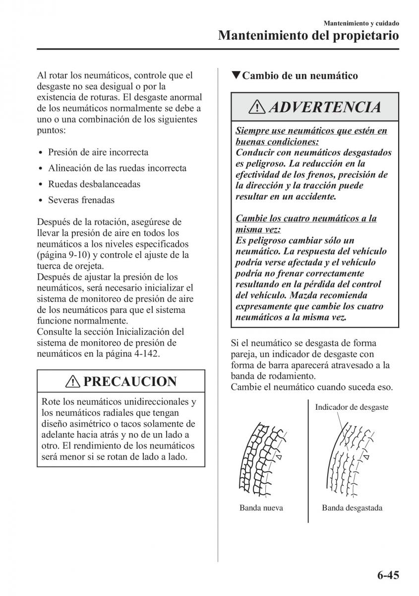 Mazda CX 5 manual del propietario / page 504