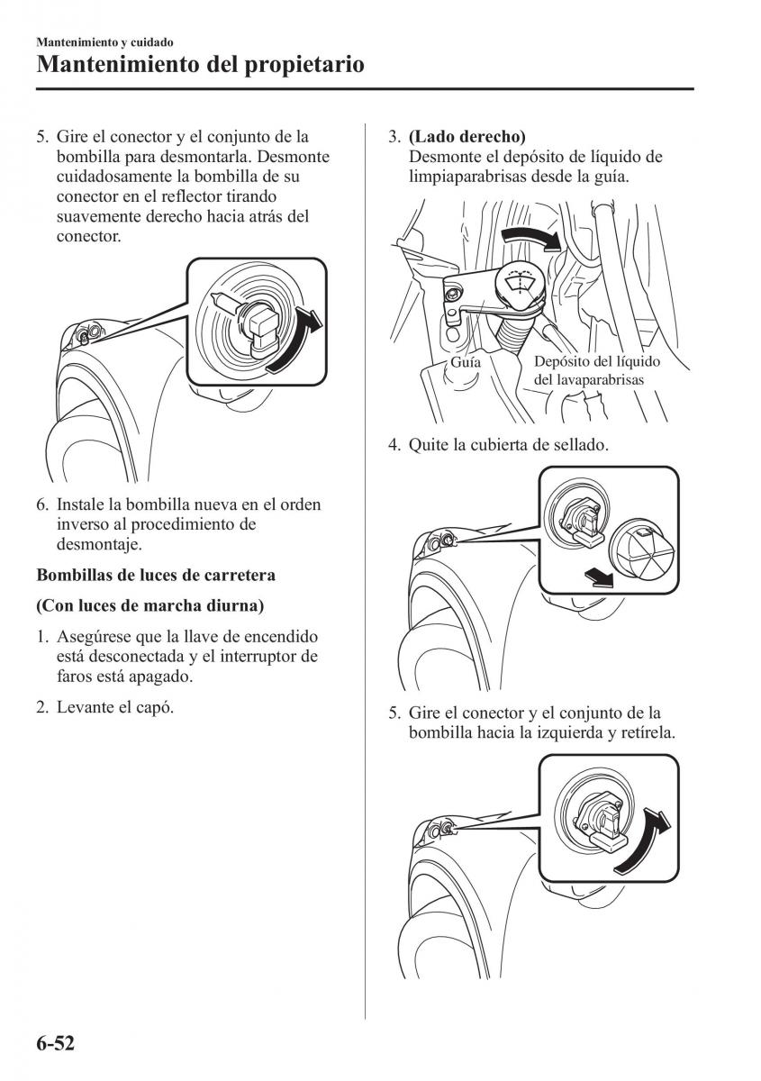 Mazda CX 5 manual del propietario / page 511