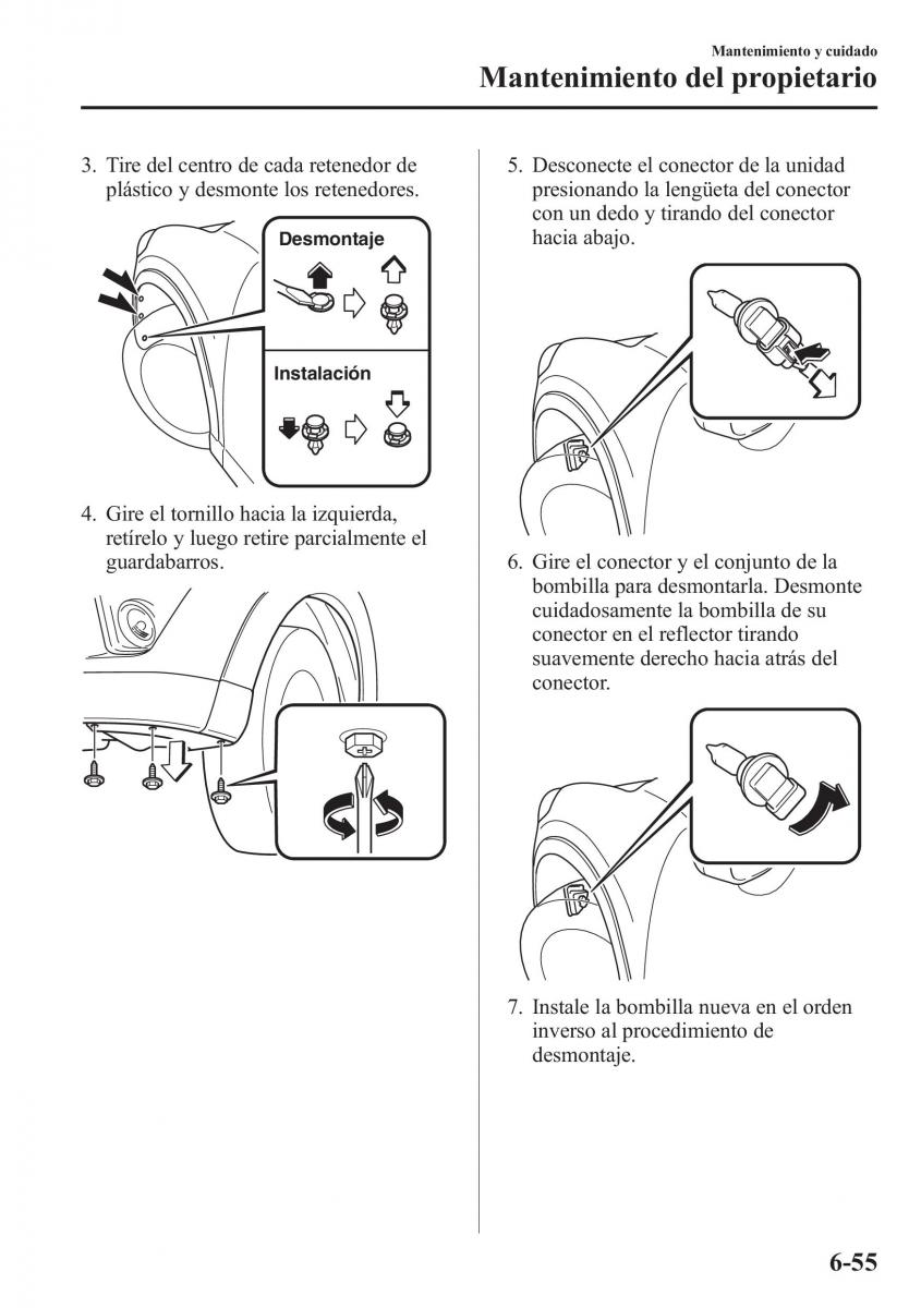 Mazda CX 5 manual del propietario / page 514