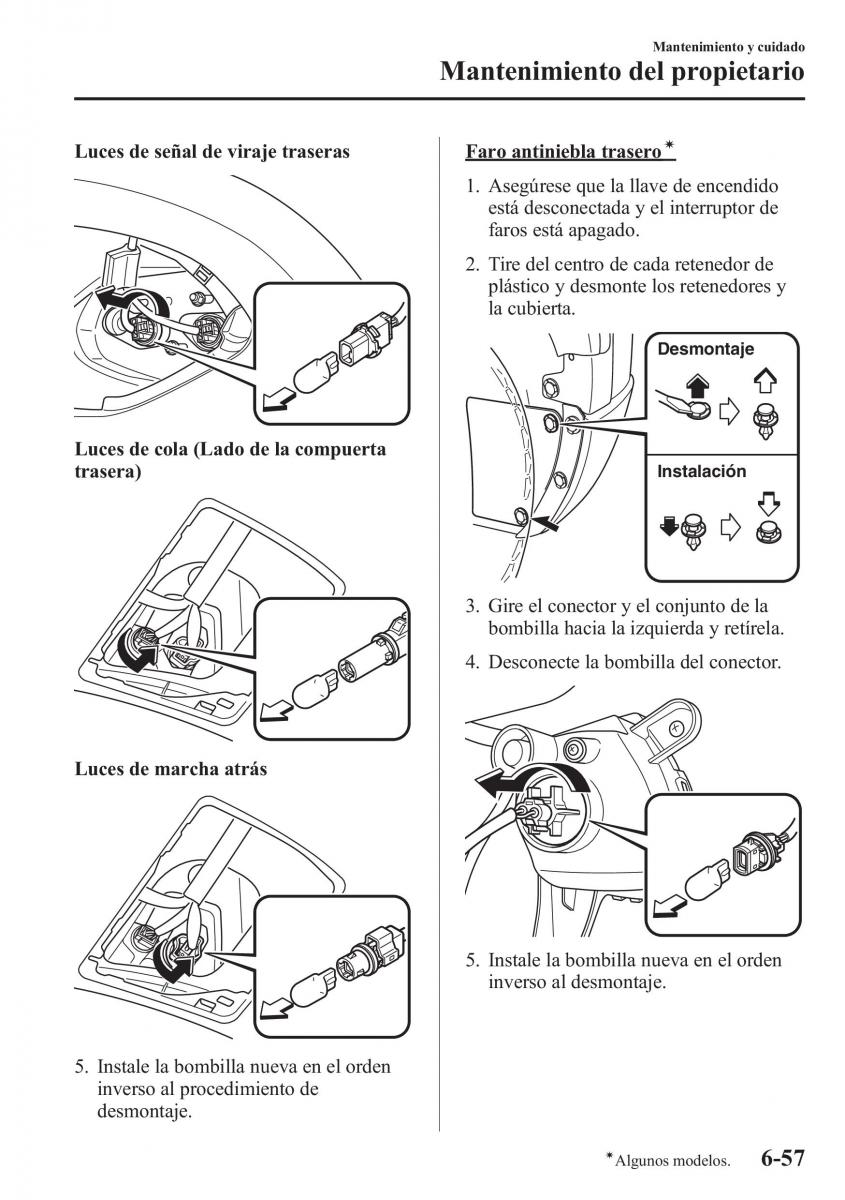 Mazda CX 5 manual del propietario / page 516