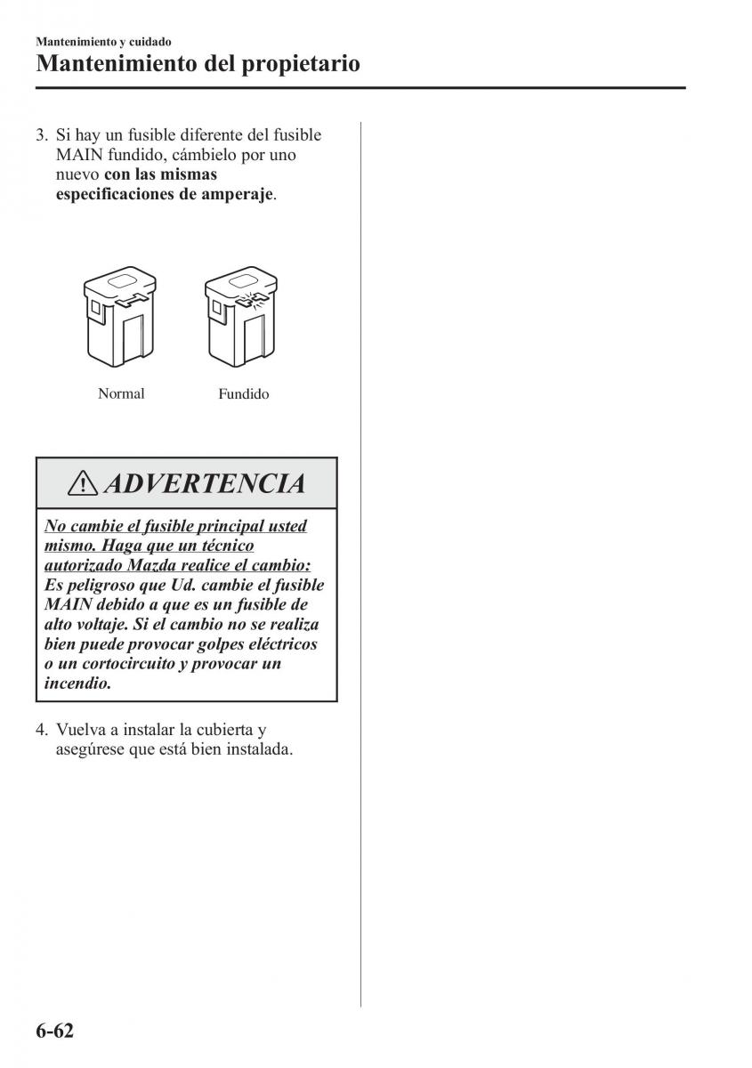 Mazda CX 5 manual del propietario / page 521