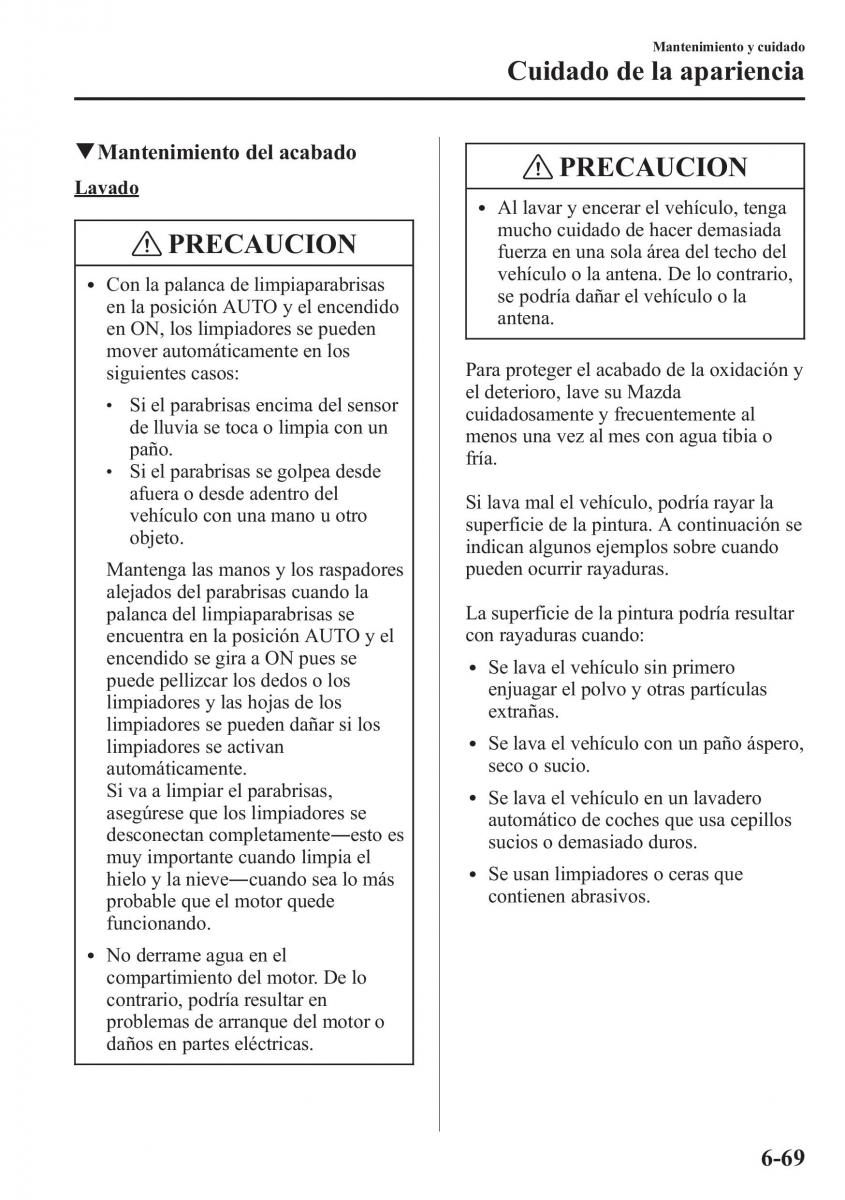 Mazda CX 5 manual del propietario / page 528