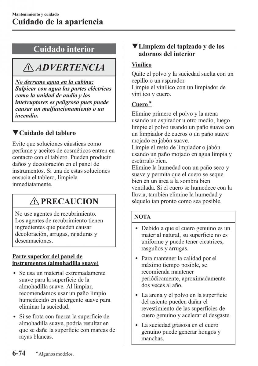 Mazda CX 5 manual del propietario / page 533