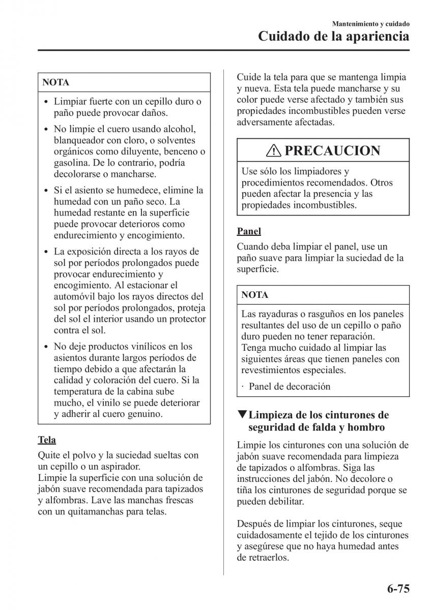 Mazda CX 5 manual del propietario / page 534