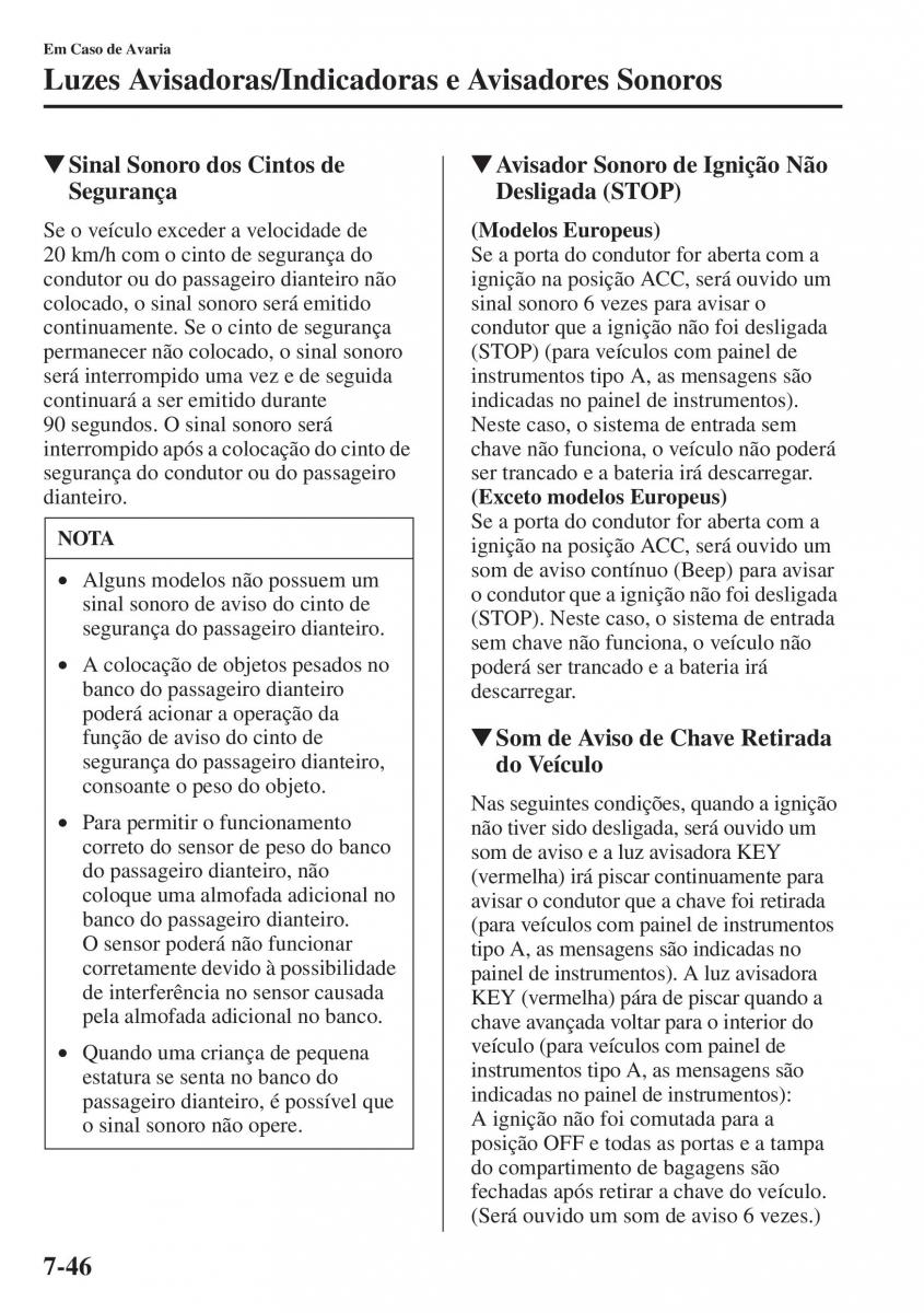 Mazda CX 5 manual del propietario / page 543