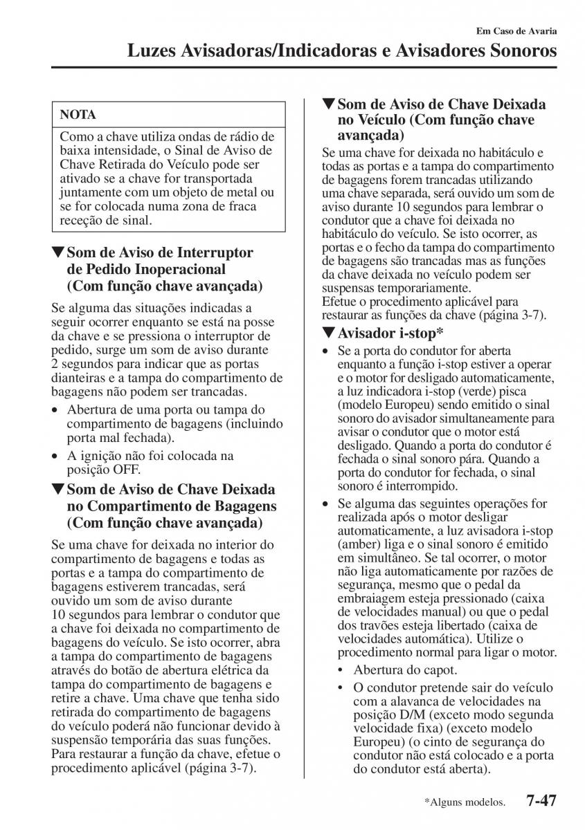 Mazda CX 5 manual del propietario / page 544