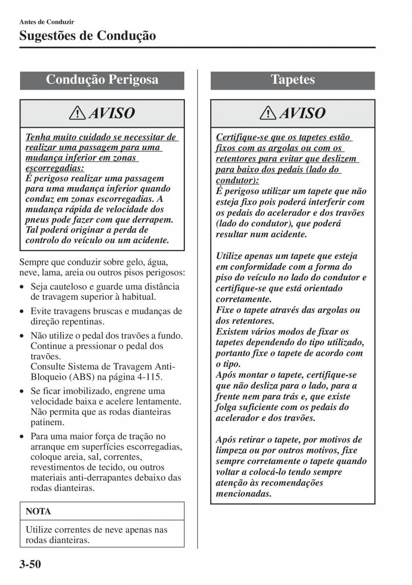 Mazda CX 5 manual del propietario / page 123