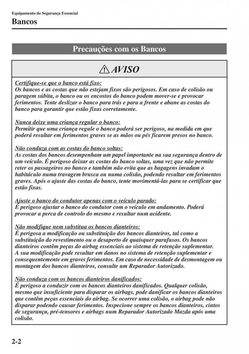 Mazda CX 5 manual del propietario / page 17