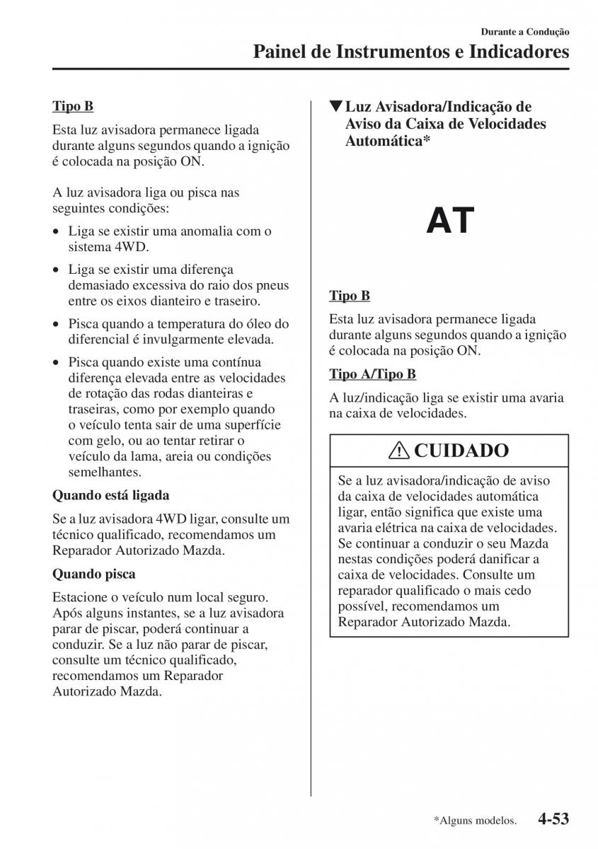 Mazda CX 5 manual del propietario / page 190