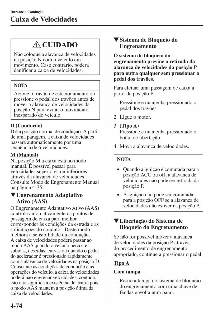 Mazda CX 5 manual del propietario / page 211