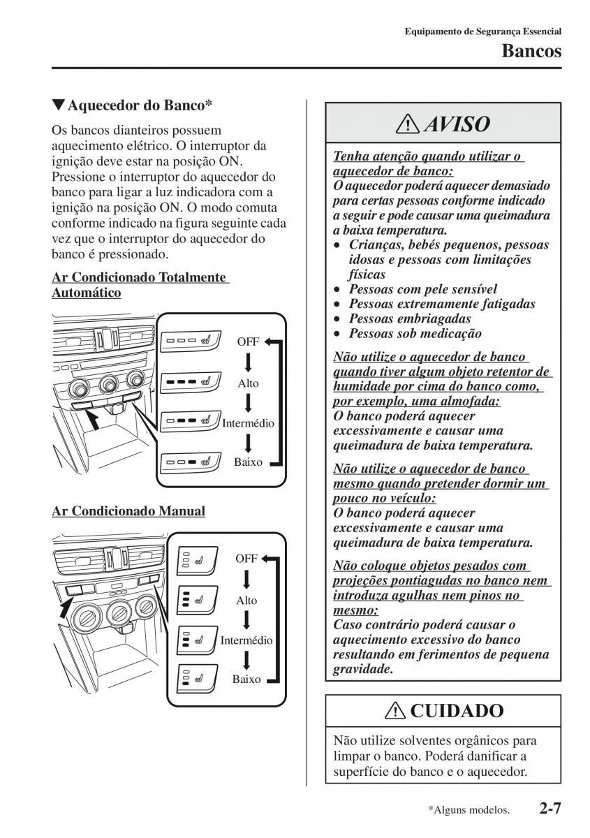 Mazda CX 5 manual del propietario / page 22