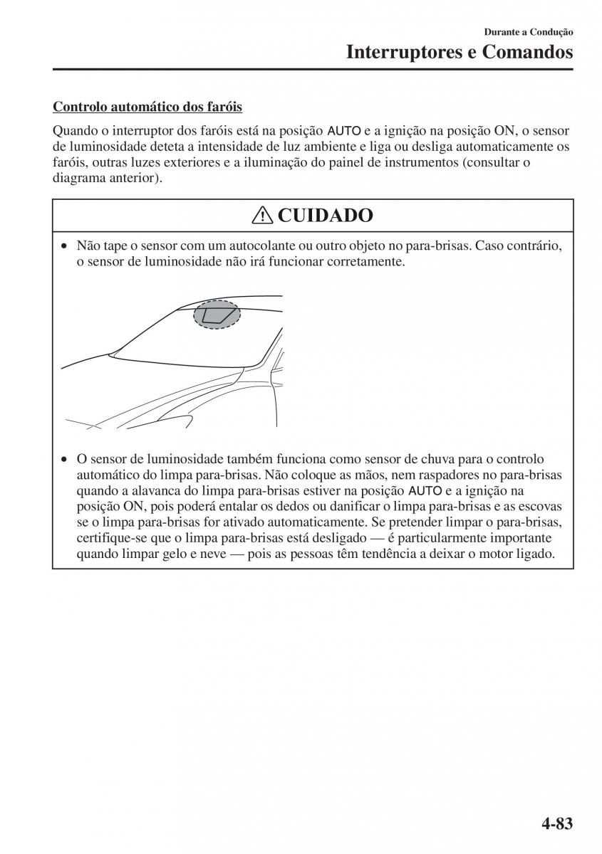 Mazda CX 5 manual del propietario / page 220