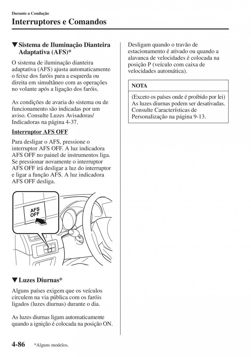 Mazda CX 5 manual del propietario / page 223