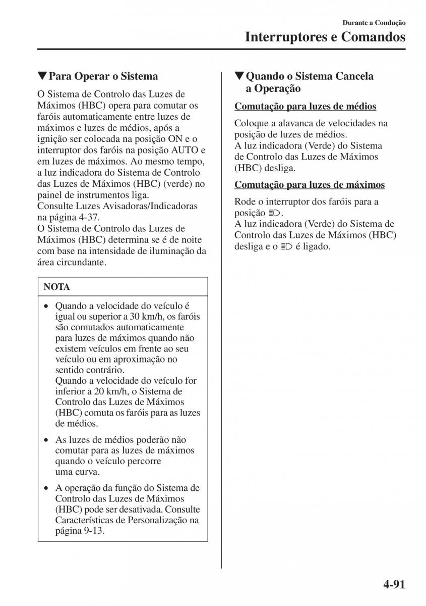 Mazda CX 5 manual del propietario / page 228