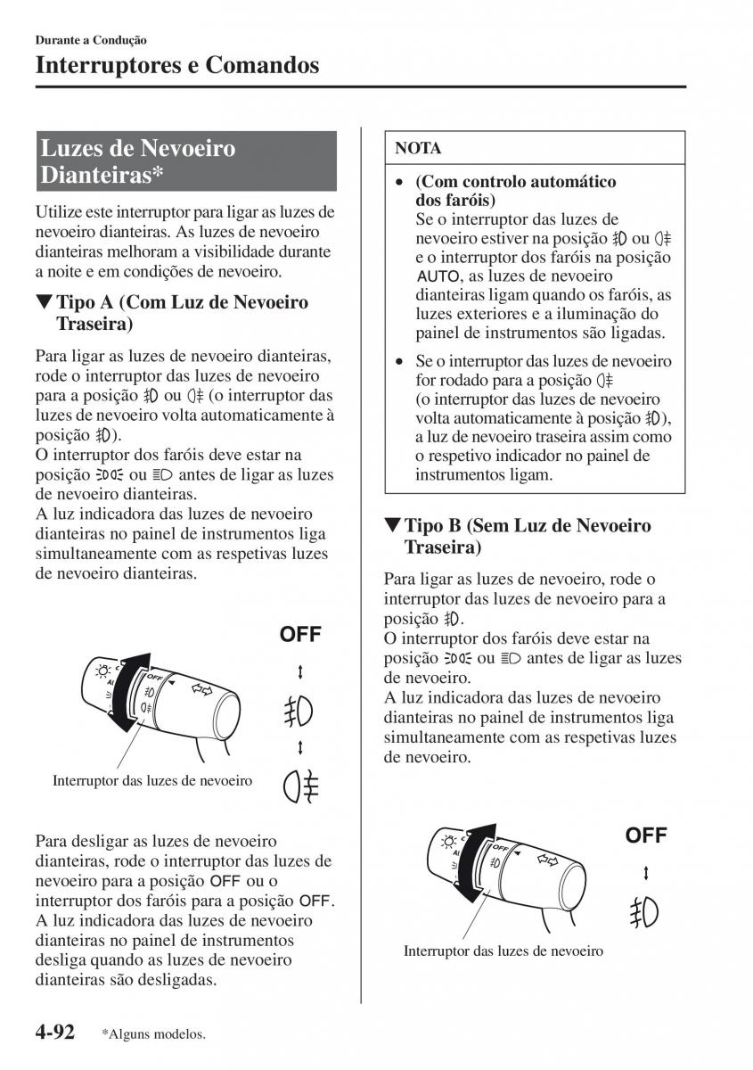 Mazda CX 5 manual del propietario / page 229