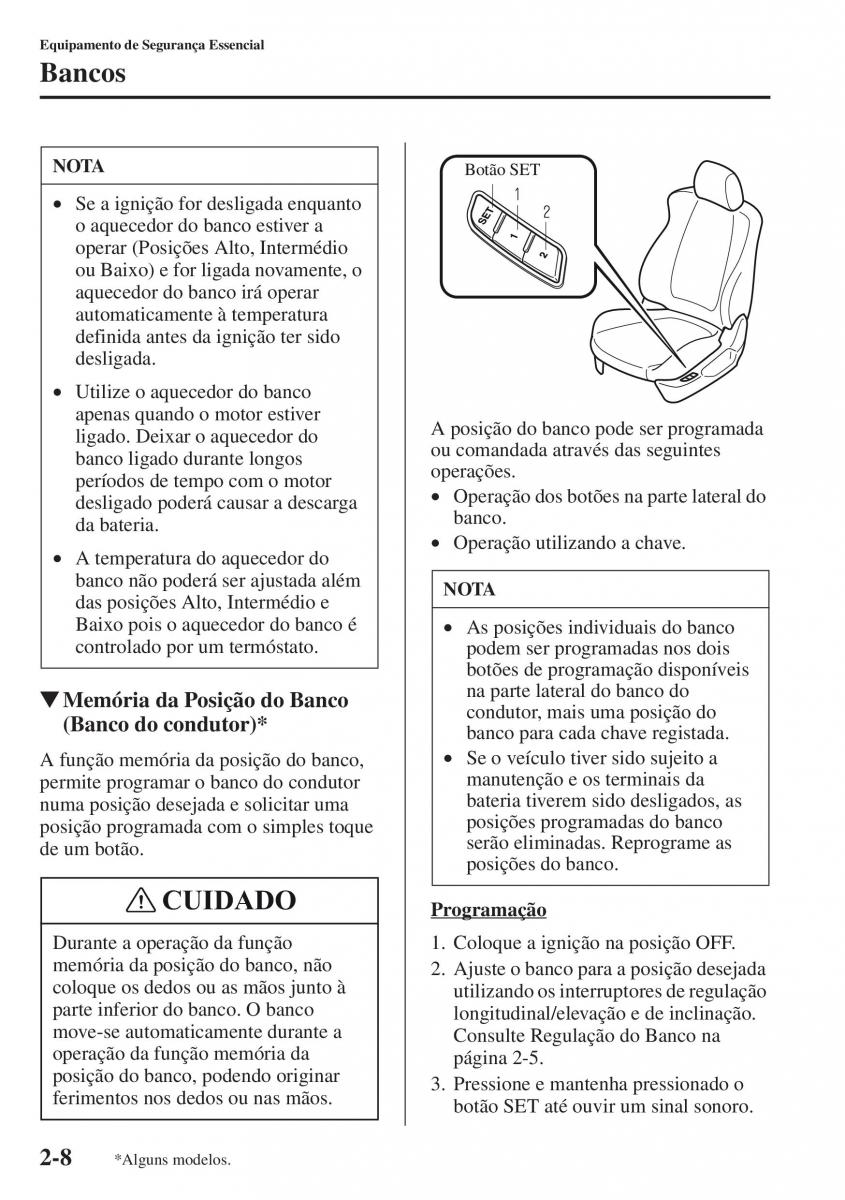 Mazda CX 5 manual del propietario / page 23